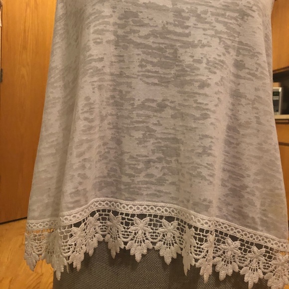 Soft sheer white tank! - Picture 2 of 4
